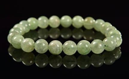 グリーンカイヤナイト約8-8.3㍉23粒　内径約15センチ