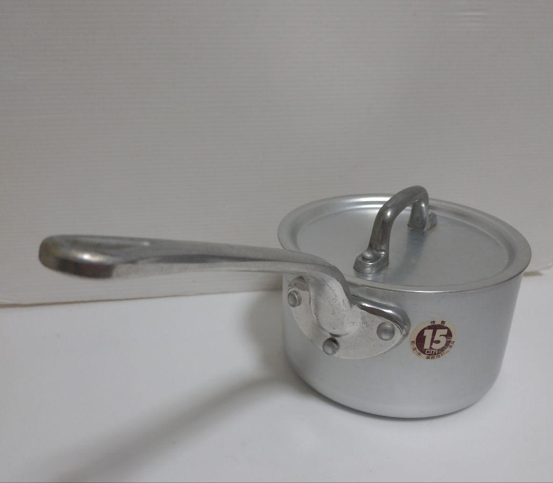 業務用 アルミ片手鍋 2種 レトロ