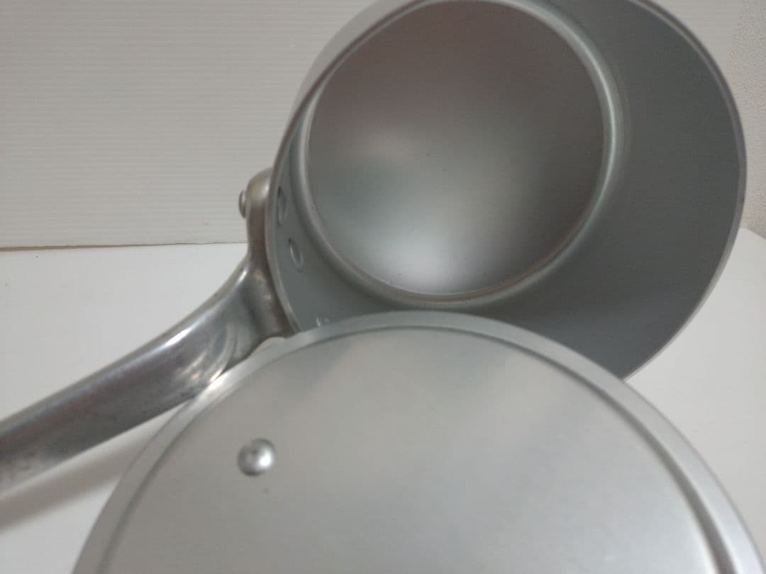 業務用 アルミ片手鍋 2種 レトロ