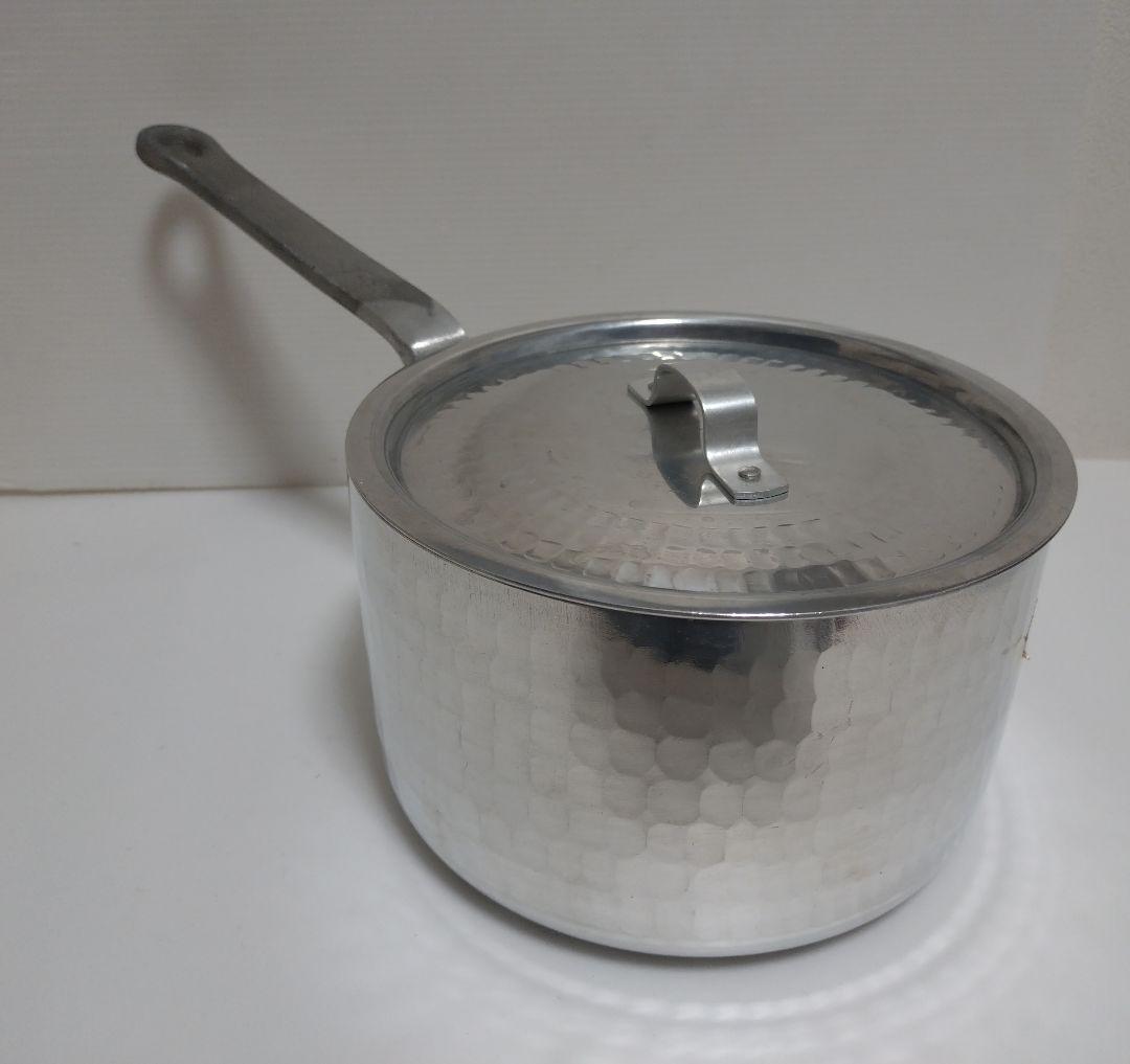 業務用 アルミ片手鍋 2種 レトロ