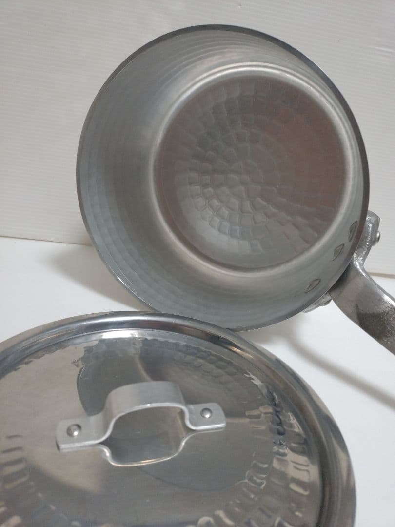 業務用 アルミ片手鍋 2種 レトロ