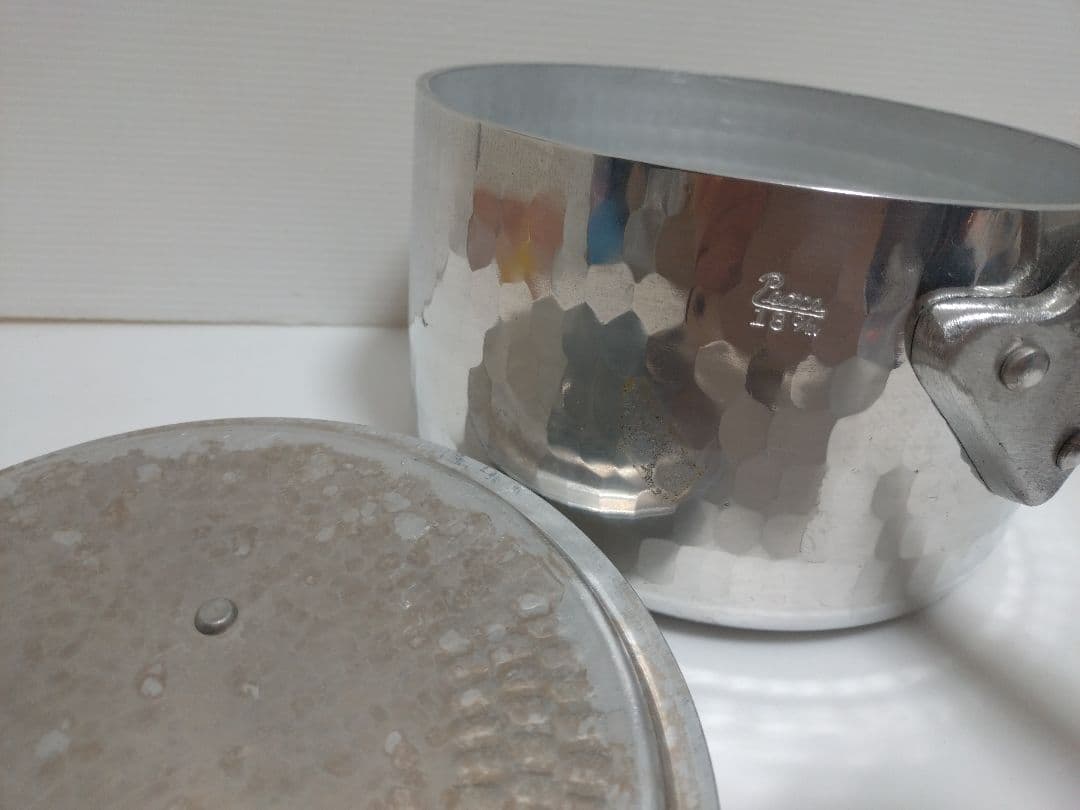 業務用 アルミ片手鍋 2種 レトロ