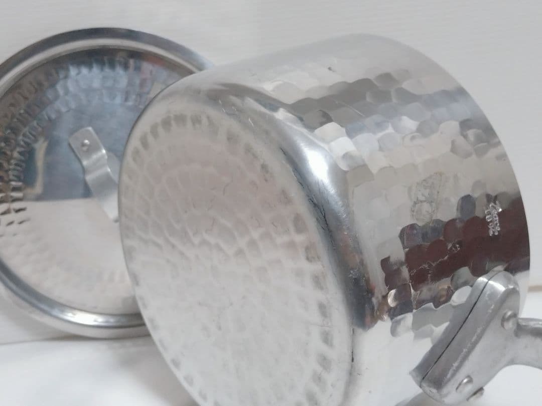 業務用 アルミ片手鍋 2種 レトロ