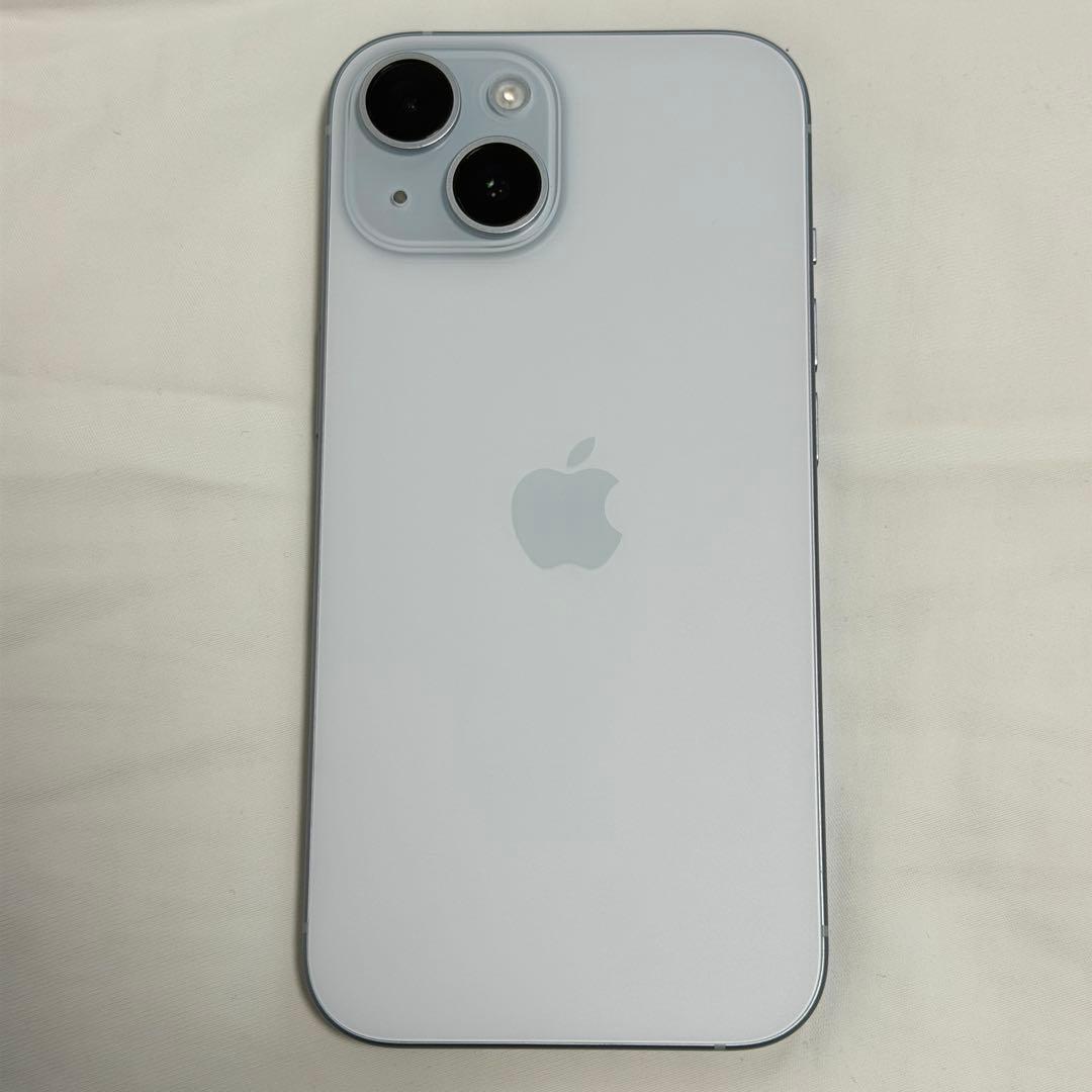 【状態良好】iPhone15 128GB ブルー