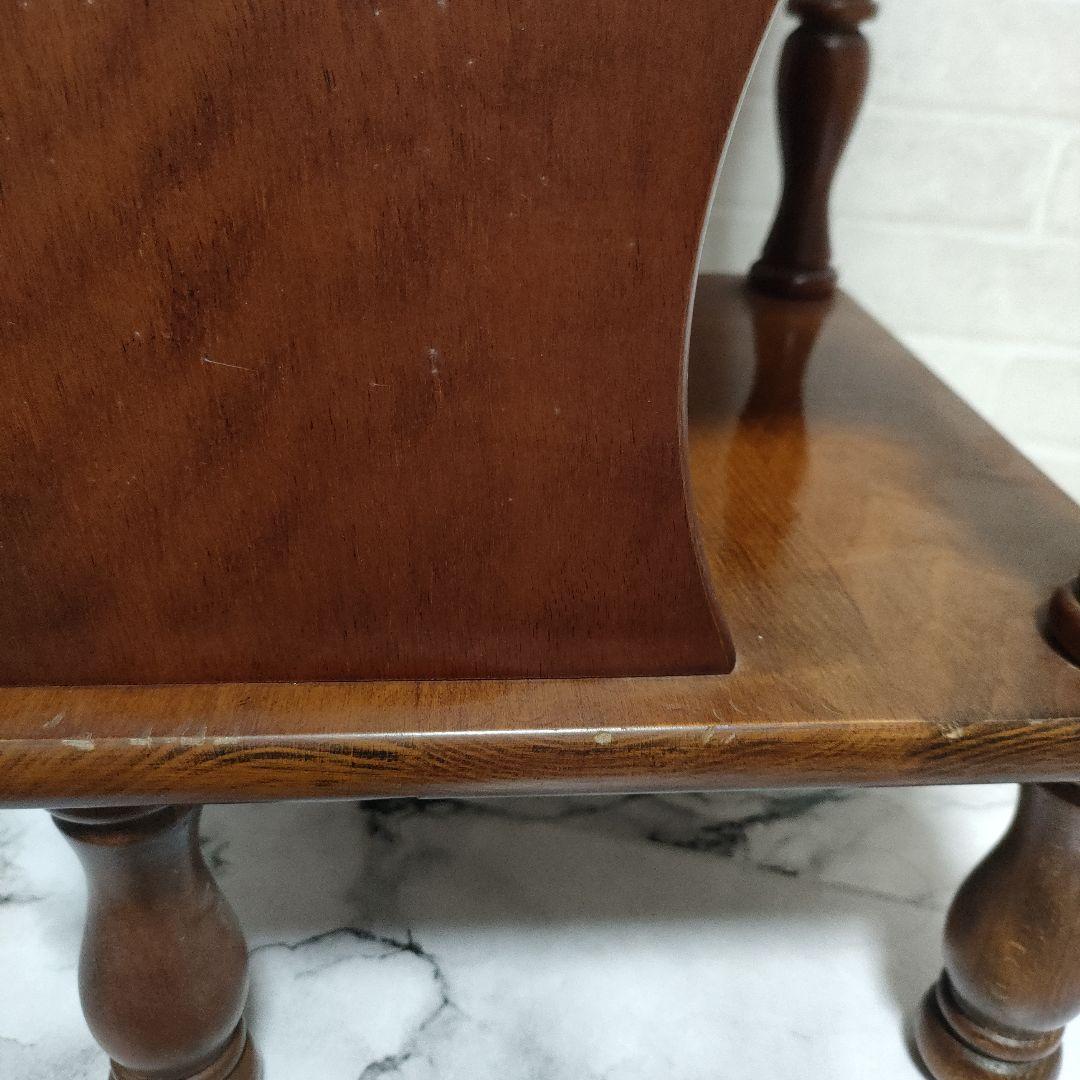 【アンティーク】光家具 Hikari スリッパラック 木製