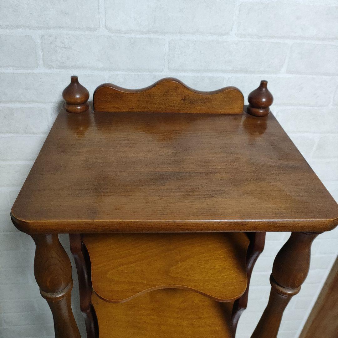 【アンティーク】光家具 Hikari スリッパラック 木製