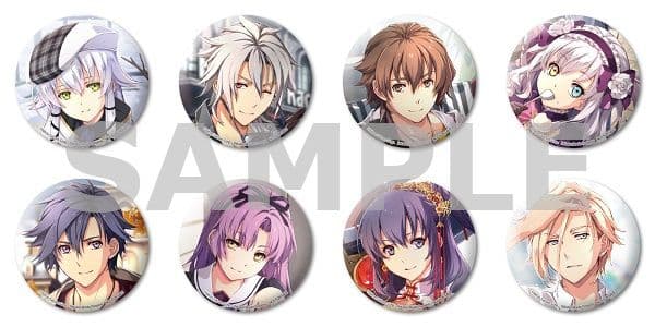 【未開封特典のみ】英雄伝説　B2タペストリー+缶バッジ8種セット