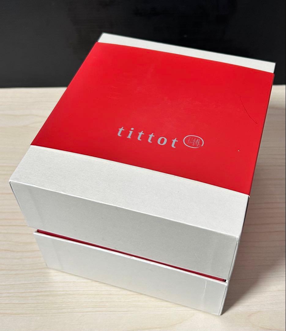 ※元箱付属未使用保管品　琉園 Tittot クリスタルガラス バード 置物