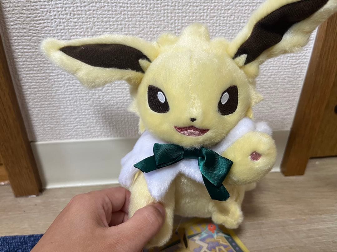 イーブイコレクション　ブースター　サンダース　ぬいぐるみ　ポケモンセンター