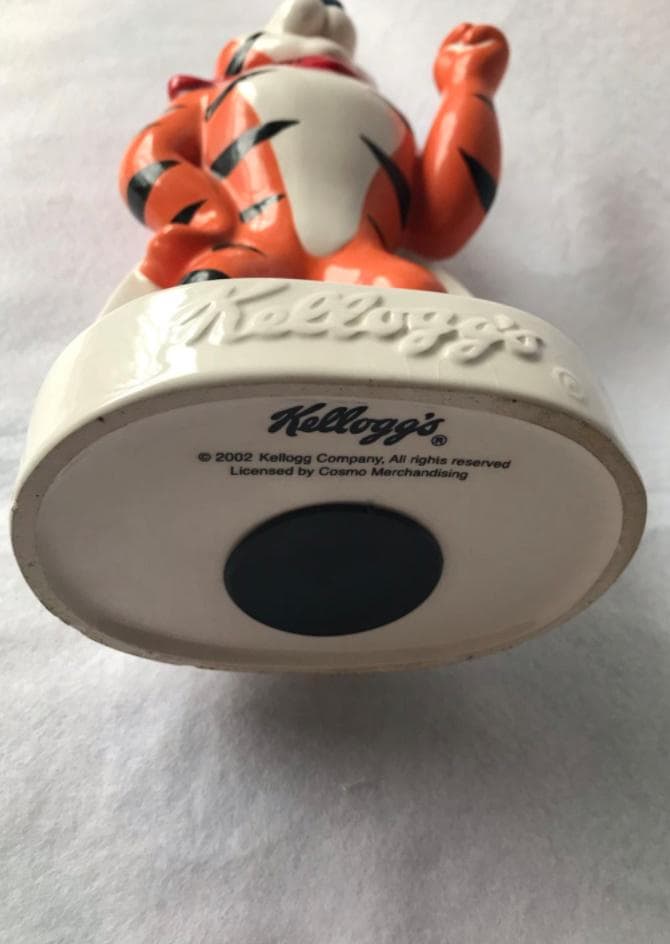 トニー・ザ・タイガー ケロッグのシリアル 陶器製 貯金箱