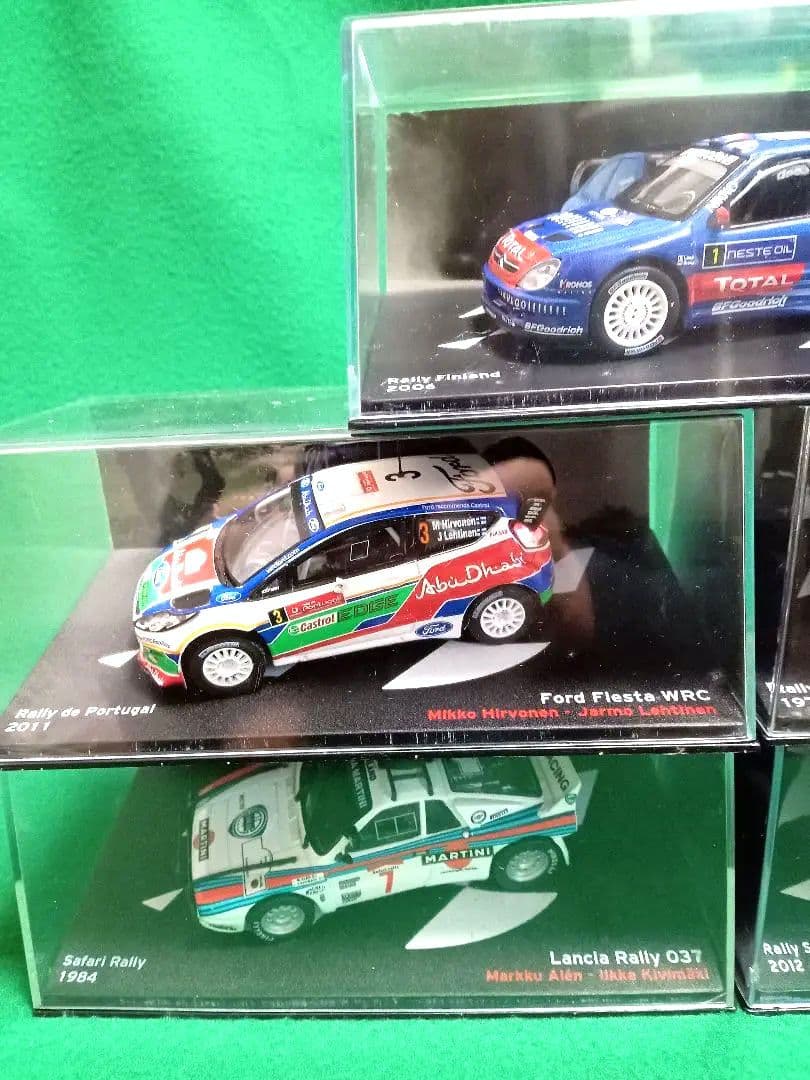 美品1/43 ラリーミニカー5台セット