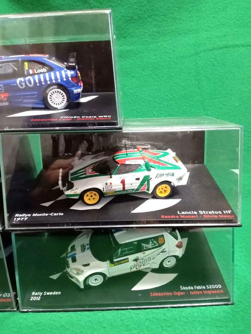 美品1/43 ラリーミニカー5台セット