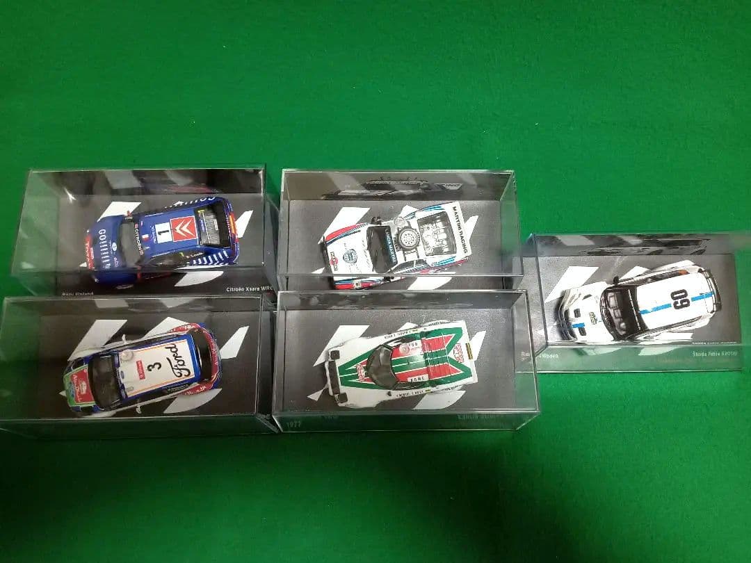美品1/43 ラリーミニカー5台セット