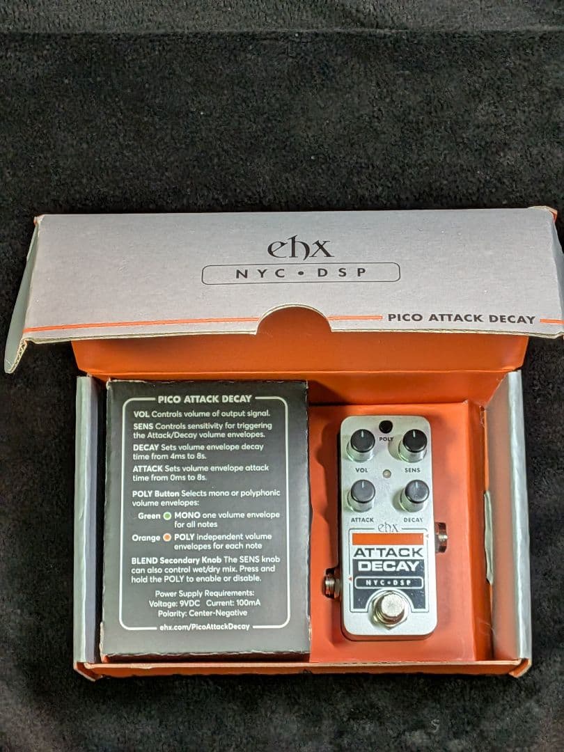 ギター electro harmonics PICO ATTACK DECAY