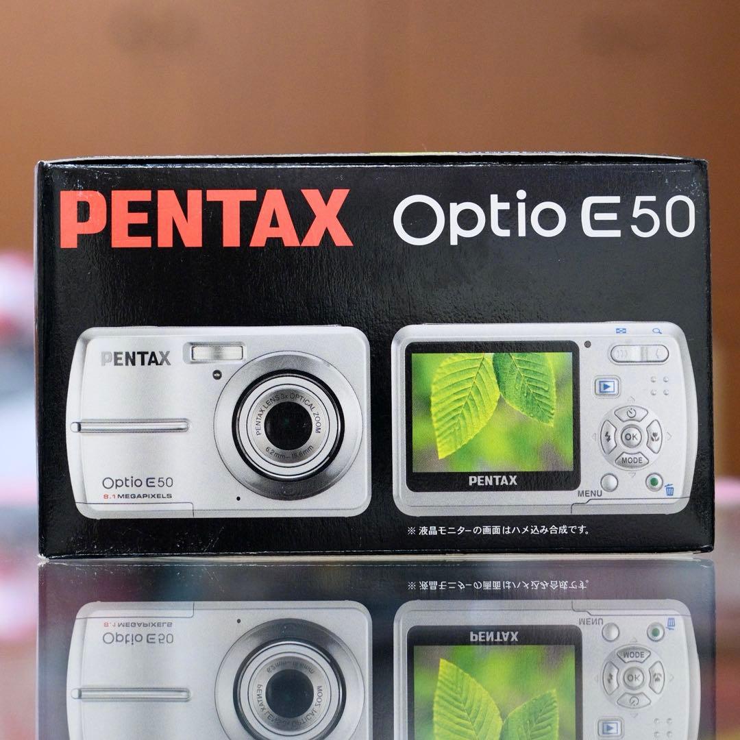 新品未使用 名機 平成レトロ コンデジ Y2K PENTAX Optio E50