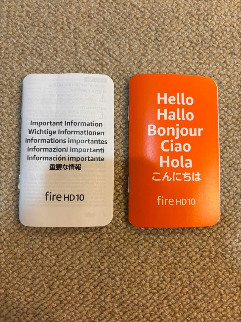 Amazon Fire HD 10 タブレット 本体 充電器付き