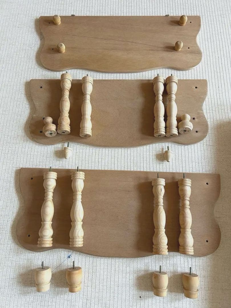 マ*ム様 【引っ越し整理中】3段　ナポレオンシェルフ　什器