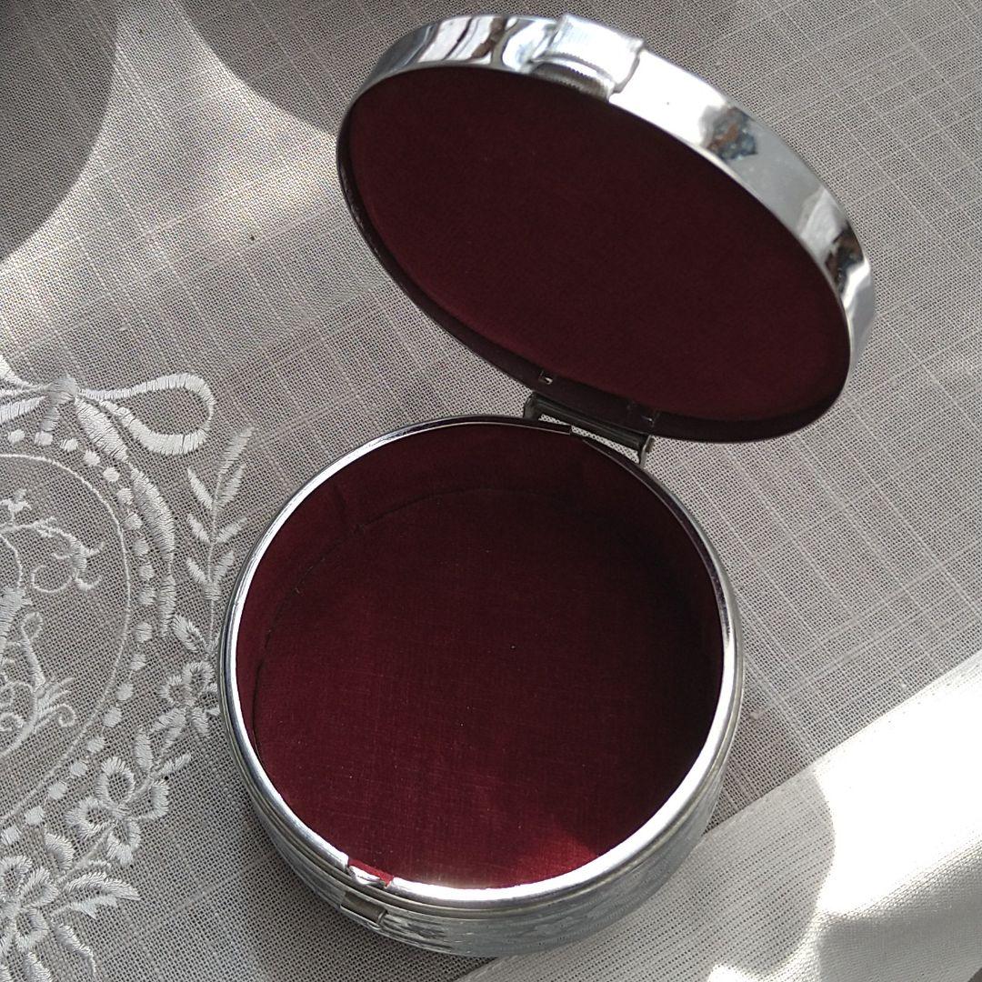 プチポワン　アンティーク　アクセサリーケース