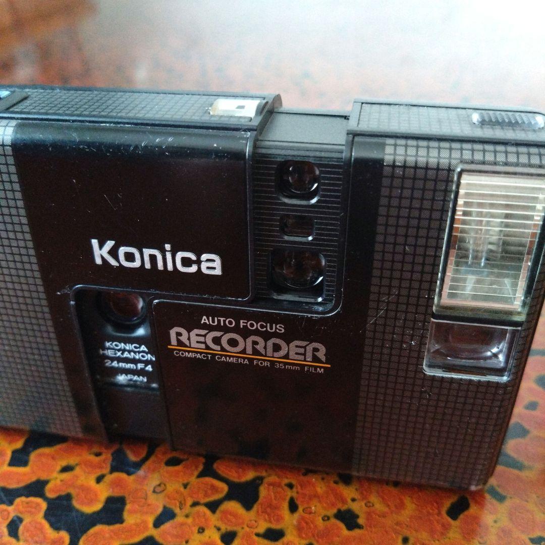 Konica auto focus RECORDER コニカ ジャンク品 ２