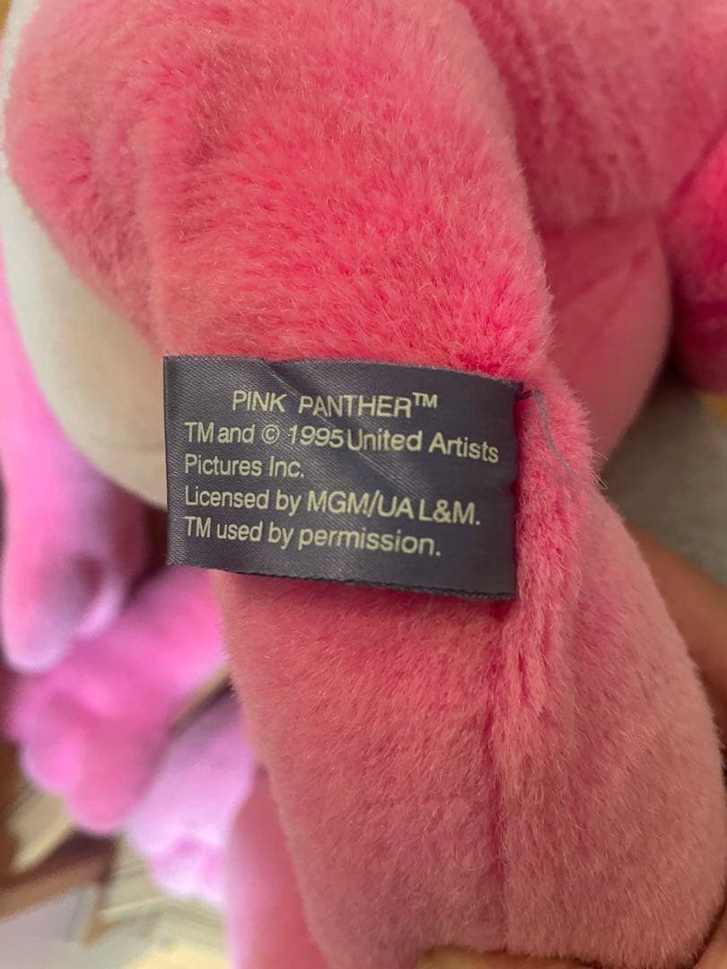 ビッグサイズ　ピンクパンサー ぬいぐるみ 1995年製　30→21