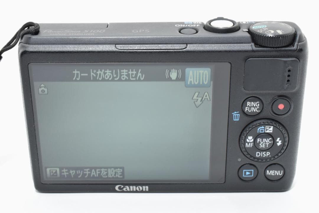 Canon PowerShot S100 ブラック デジタルカメラ コンデジ