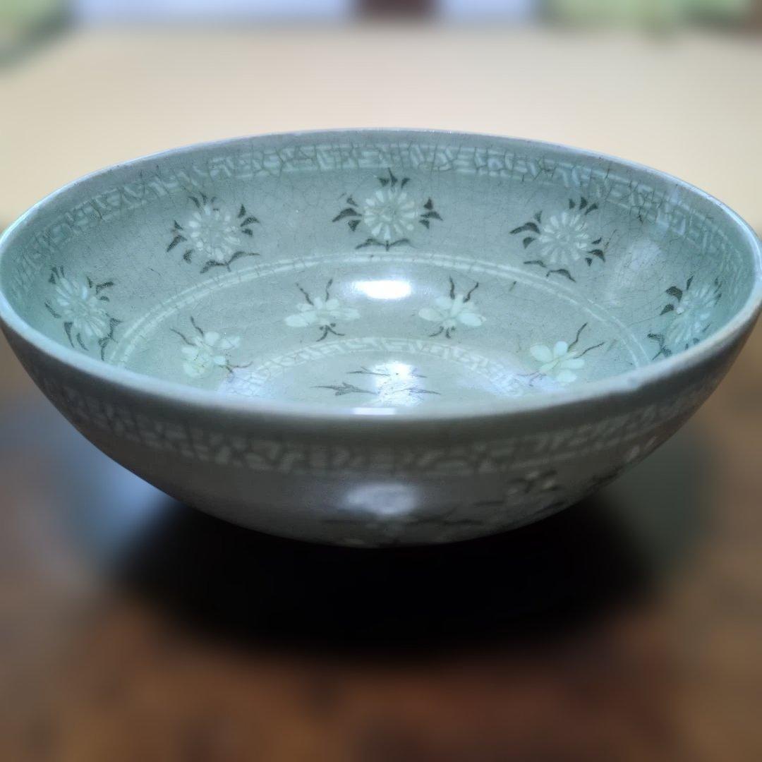 高麗青磁　鉢　骨董品