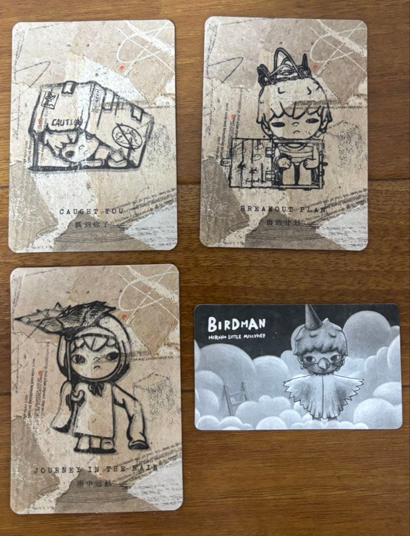 POPMART HIRONO Echo ・いたずらっ子 シリーズ 4体セット