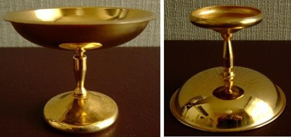 懸賞品★レディーボーデン・アイスクリーム・食器セット・24金メッキ・中古