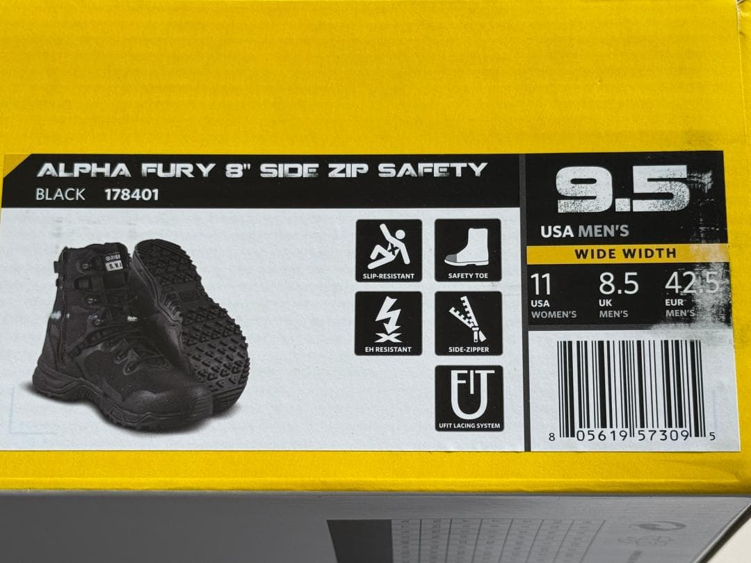 な*ん様 オリジナルスワットAlphaFury 8\"サイドジップSafety 2