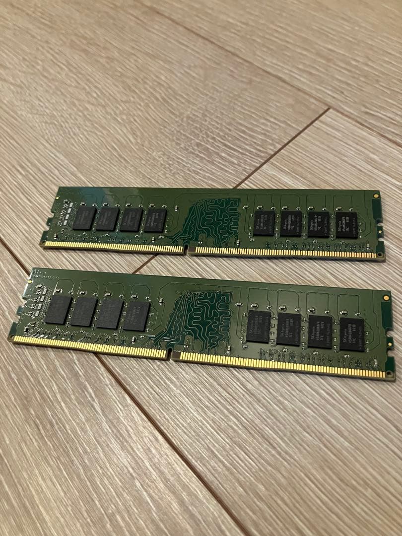 DDR4 8GBメモリ 2400MHz 2枚セット