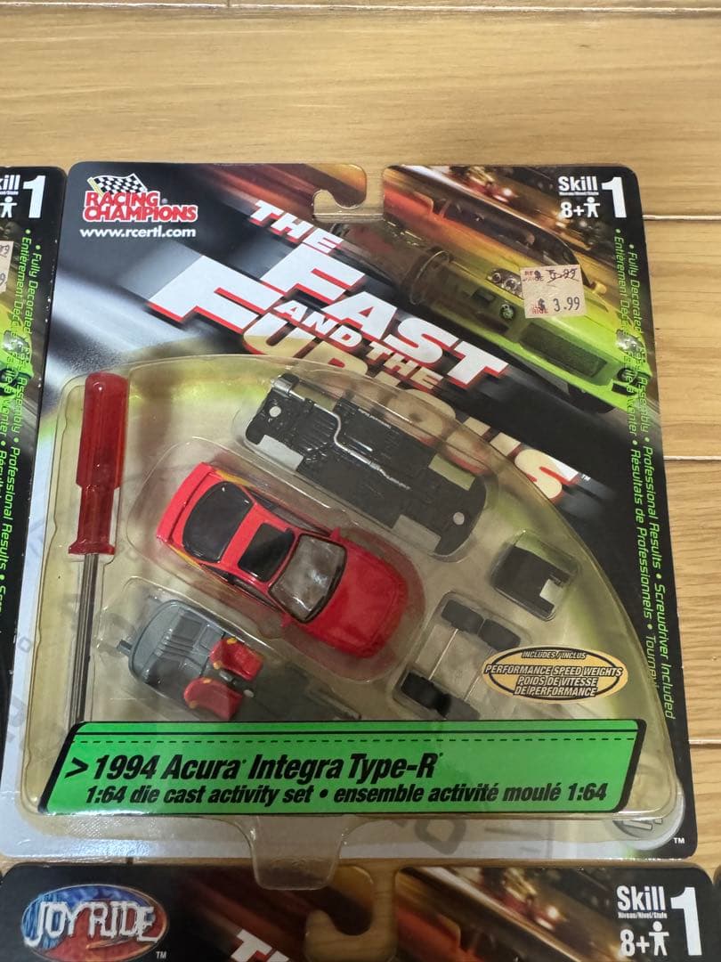 JOY RIDE レーシングチャンピオン　ワイルドスピード　ミニカー