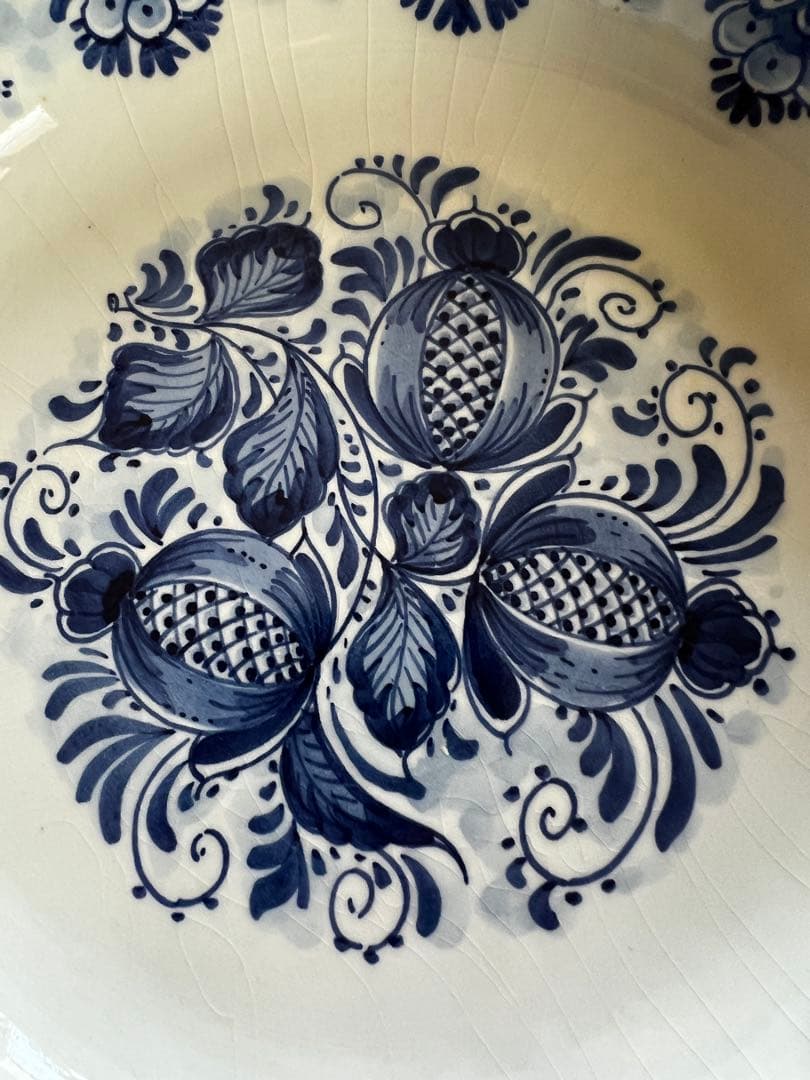 【Delfts blauw】1点もの ビンテージ デルフト焼き アンティーク希少