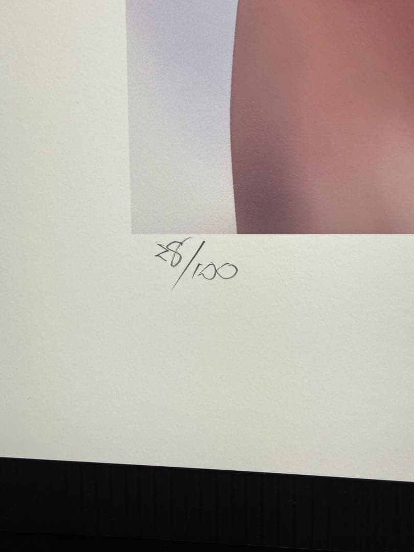 【真作保証】　『HIROSHI SATO作』　EDナンバー サイン 作品名有 2