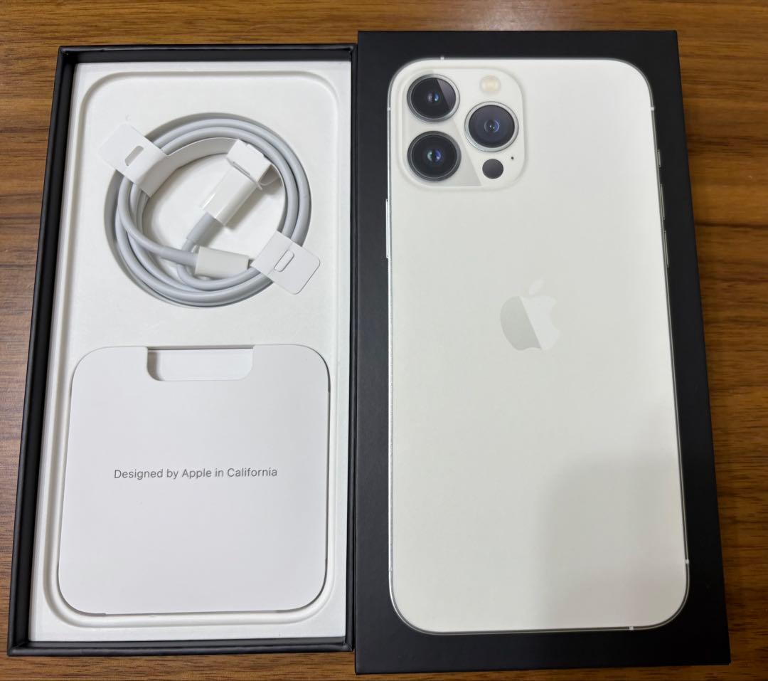iPhone 13 Pro Max シルバー 256GB バッテリー86%