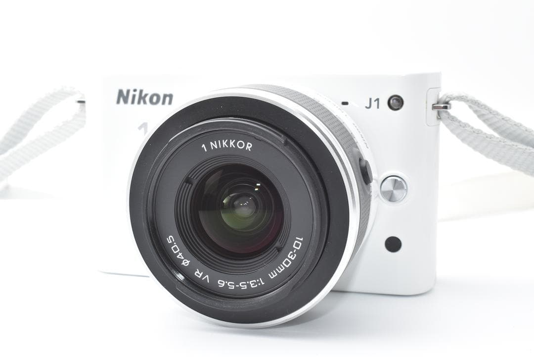 ニコン Nikon 1 J1 ホワイト 10-30mmレンズキット