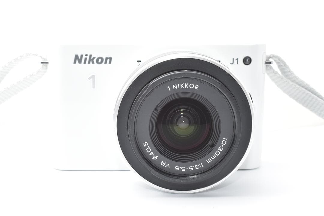 ニコン Nikon 1 J1 ホワイト 10-30mmレンズキット