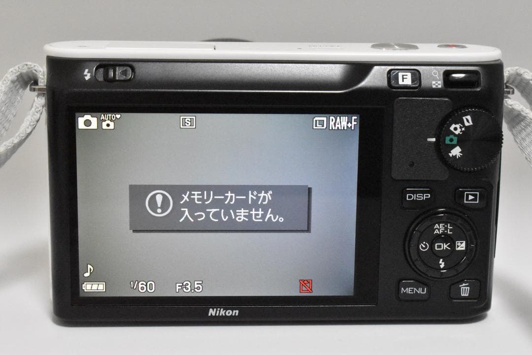 ニコン Nikon 1 J1 ホワイト 10-30mmレンズキット