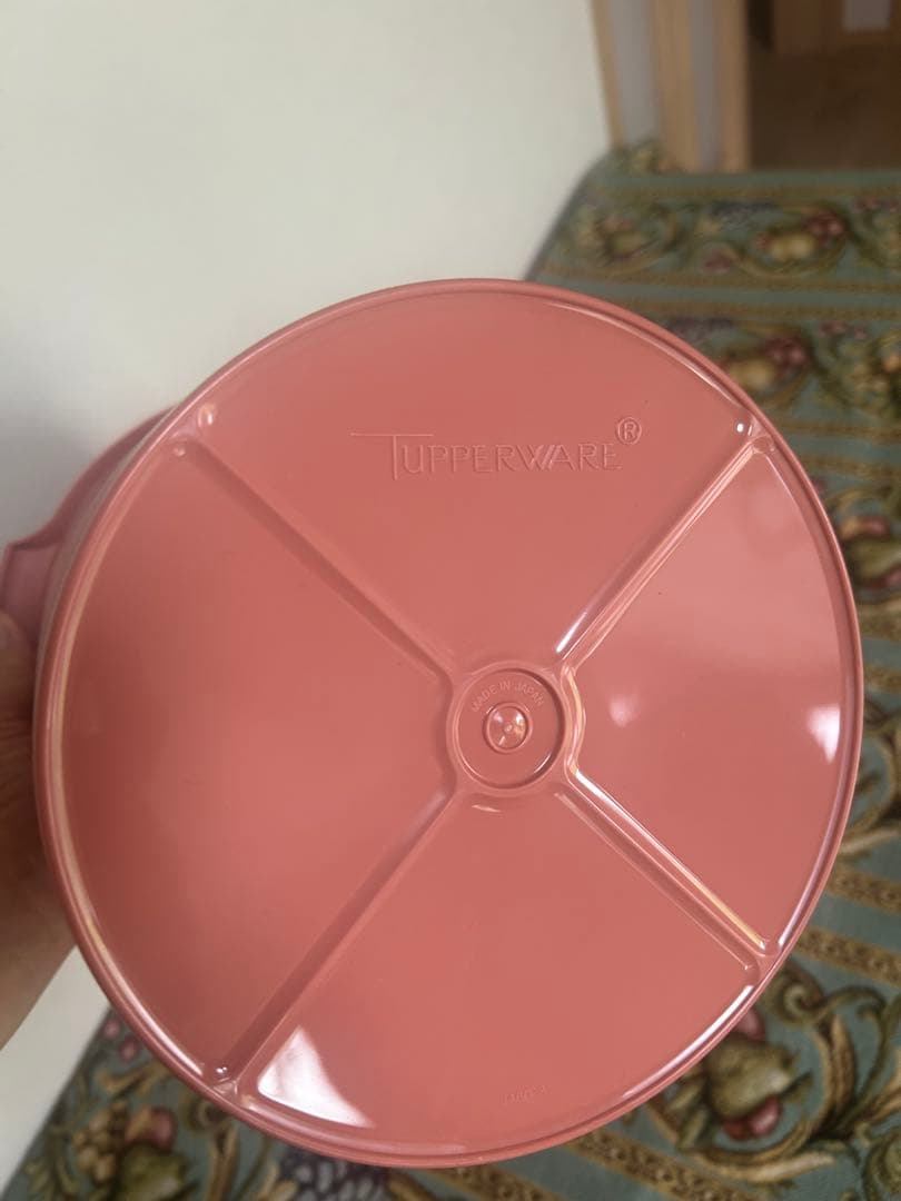 タッパーウェア／新品未使用品　マキシデコレーター サーモン　5800ml