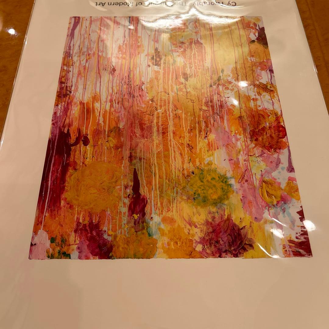 貴重 正規品 サイトゥオンブリー Cy Twombly ポスター