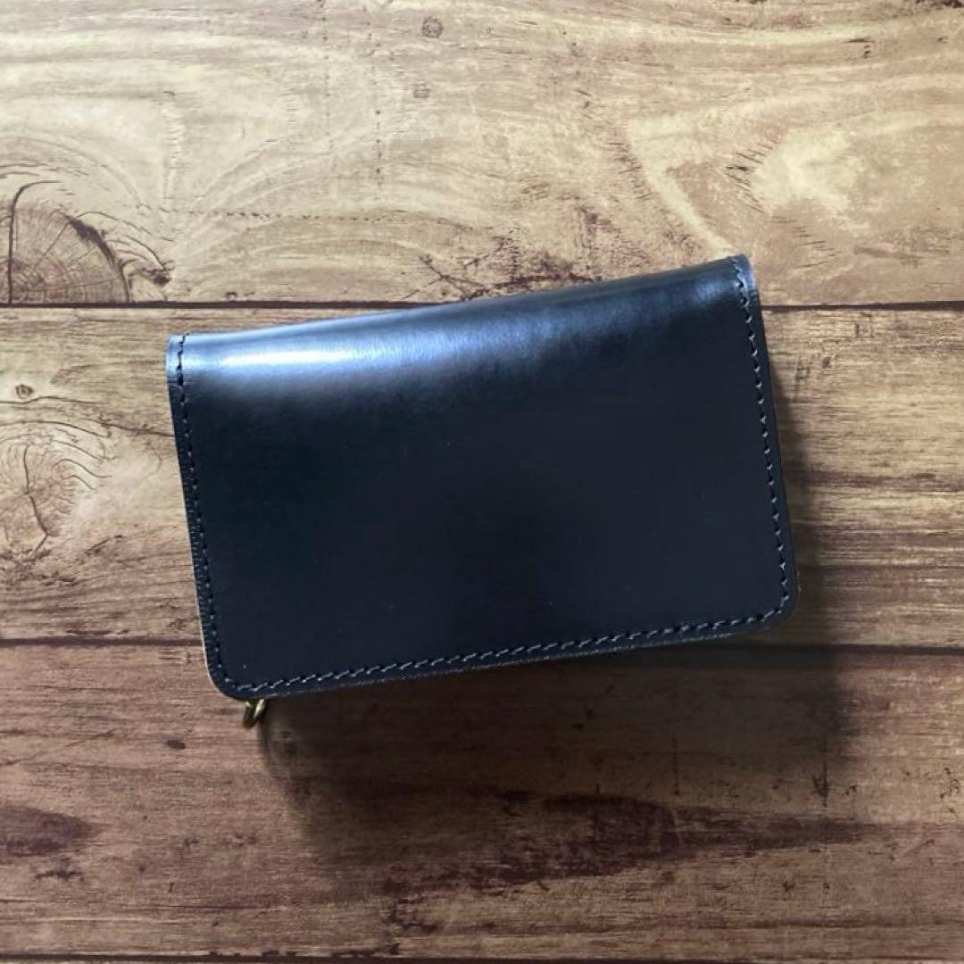 【蟹江孝幸様ご確認用】ミドルトラッカーウォレット【お札を折らずに収納】