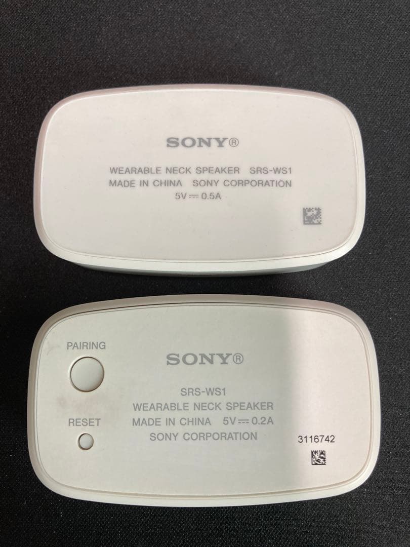 SONY ネックスピーカー SRS-WS1