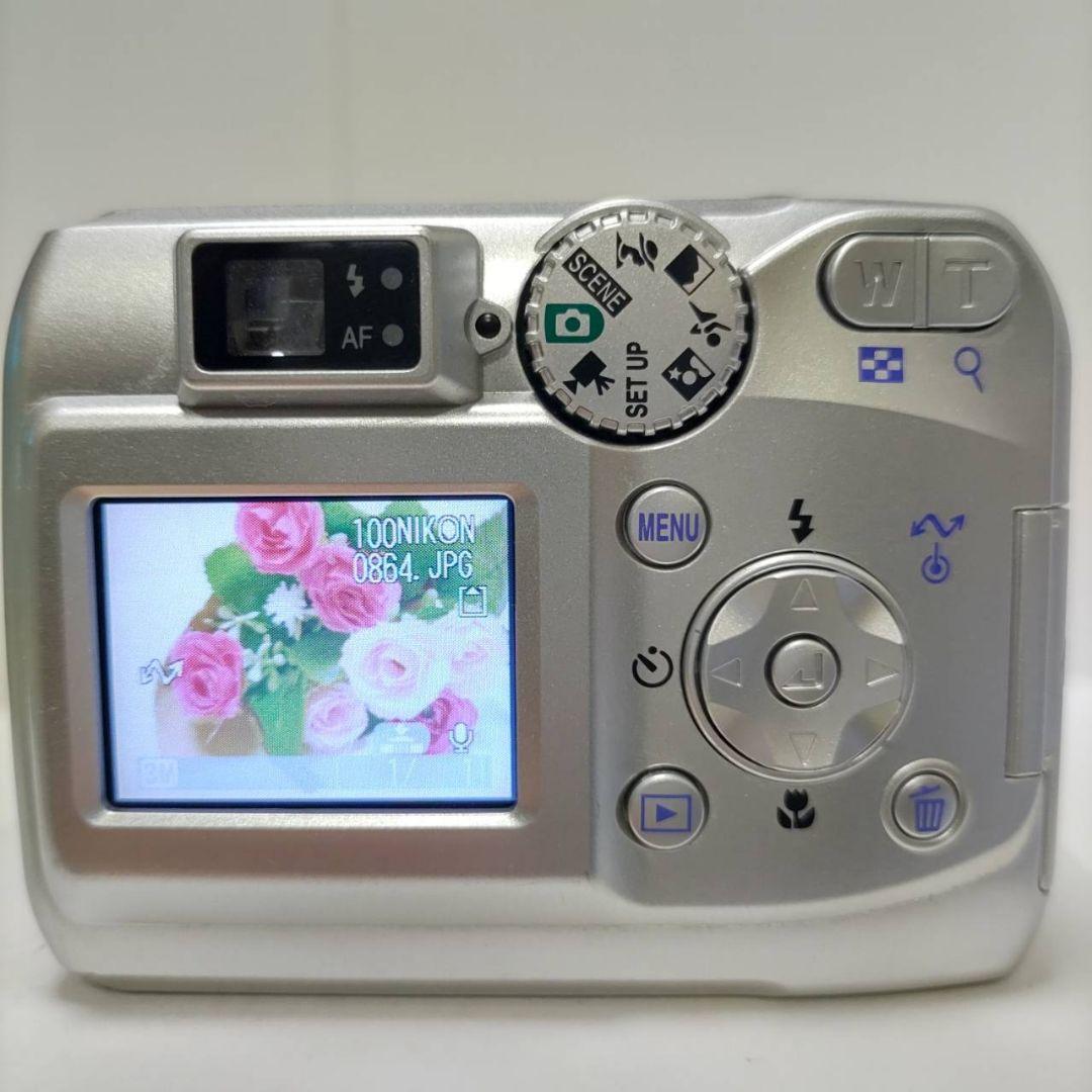 動作確認済み ニコン COOLPIX 3200 オールドコンデジ デジカメ