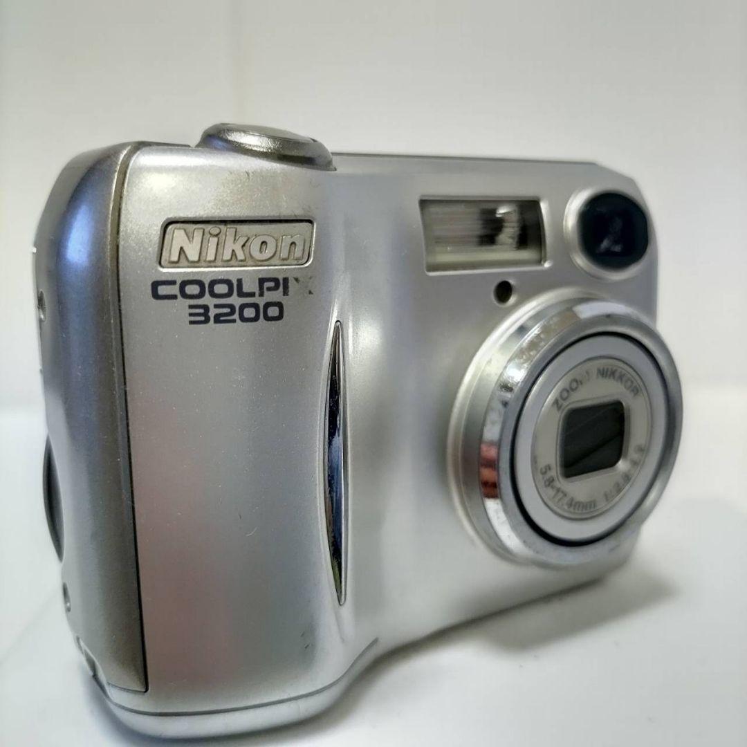 動作確認済み ニコン COOLPIX 3200 オールドコンデジ デジカメ