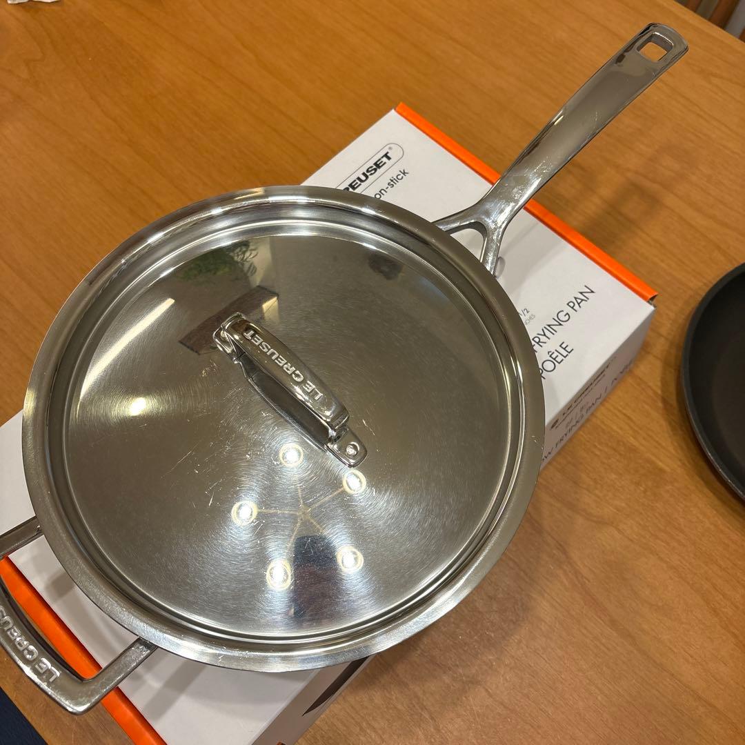 ⭐︎ル・クルーゼ⭐︎フライパン中古セット