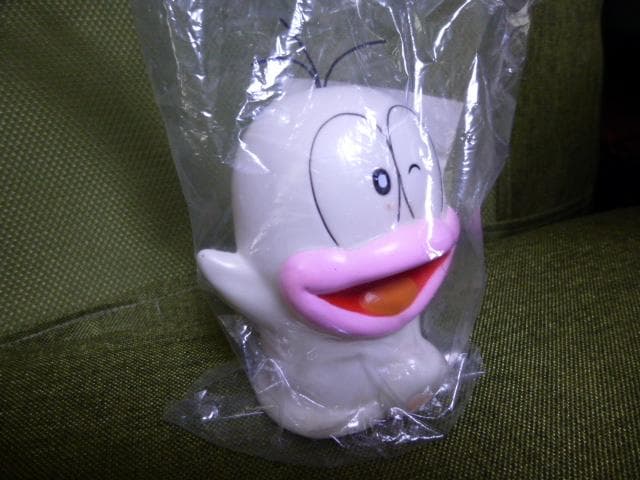 住友銀行 貯金箱 　オバケのQ太郎 　藤子不二雄 　ソフビ 　非売品 ジャンク