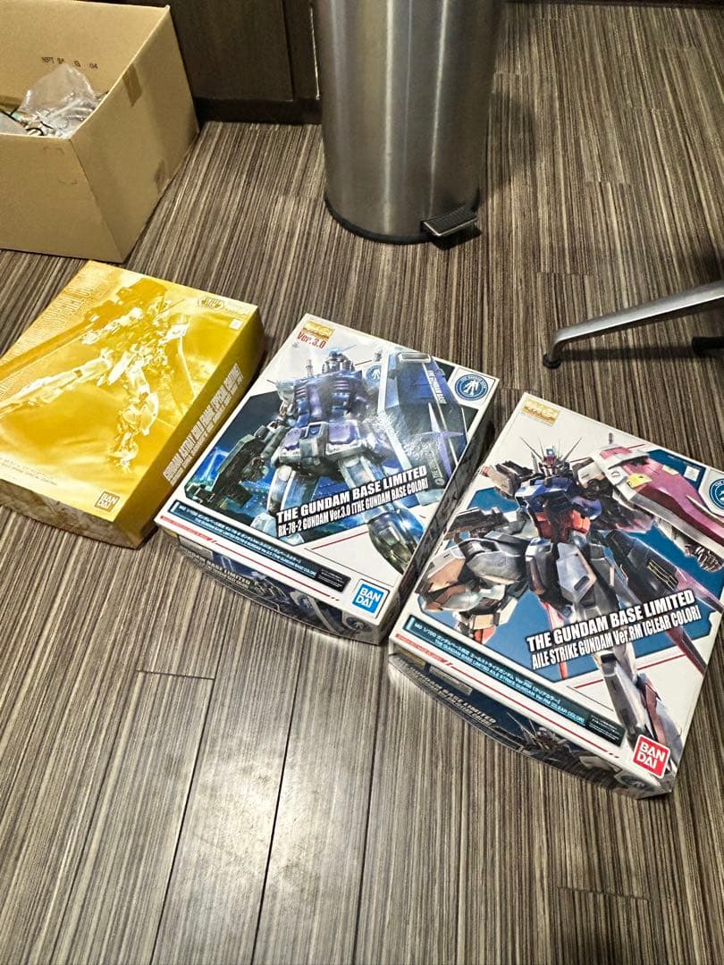 ガンダムアストレイ ゴールドフレーム エールストライク　クリアカラー　ほか