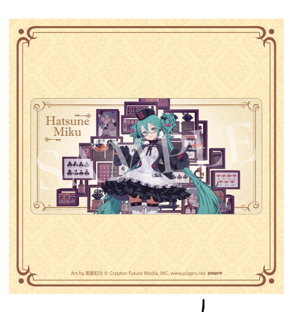 A賞 ねんどろいど 初音ミク D賞ラバーマット 2点セット