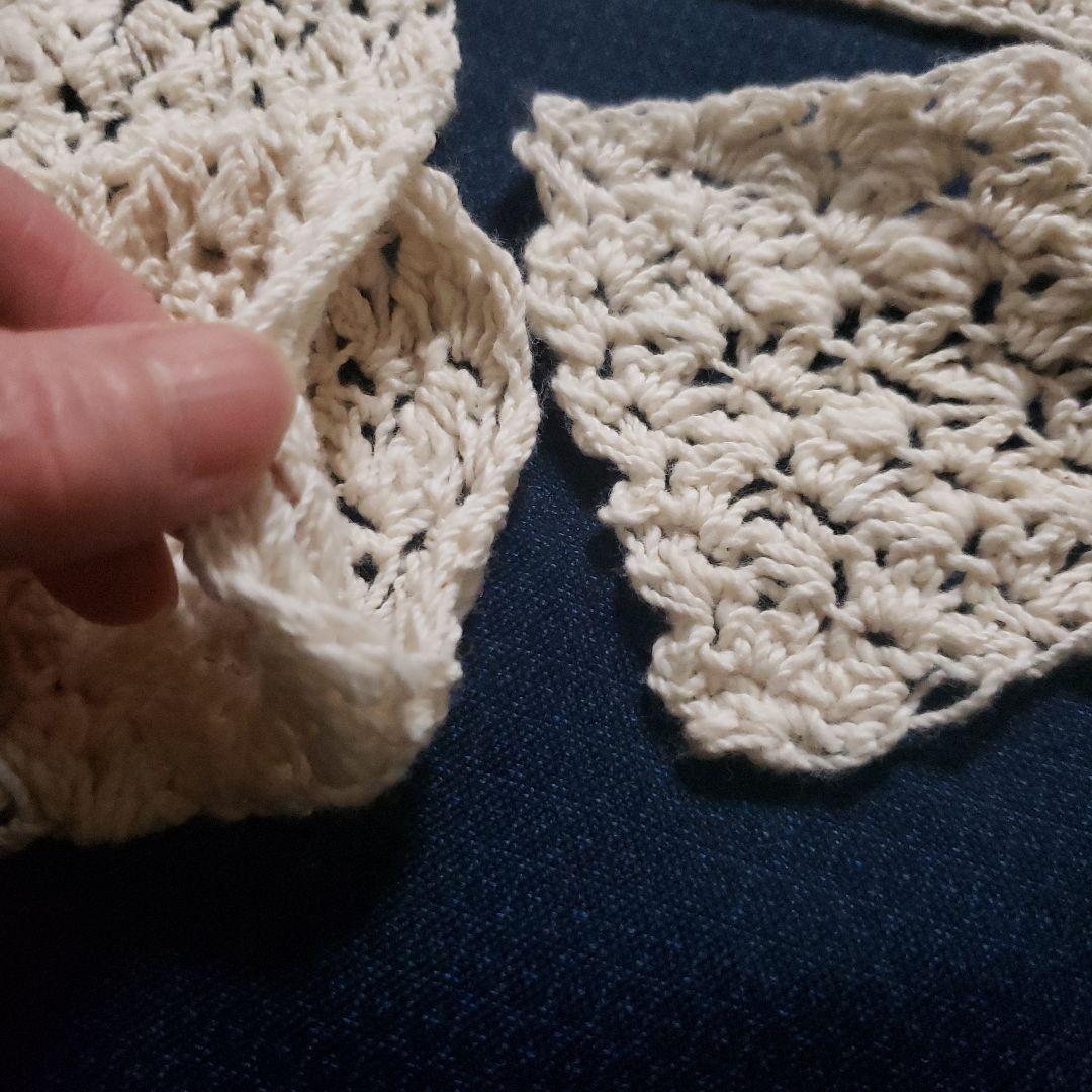 布良糸使用 春夏用ショートマフラー