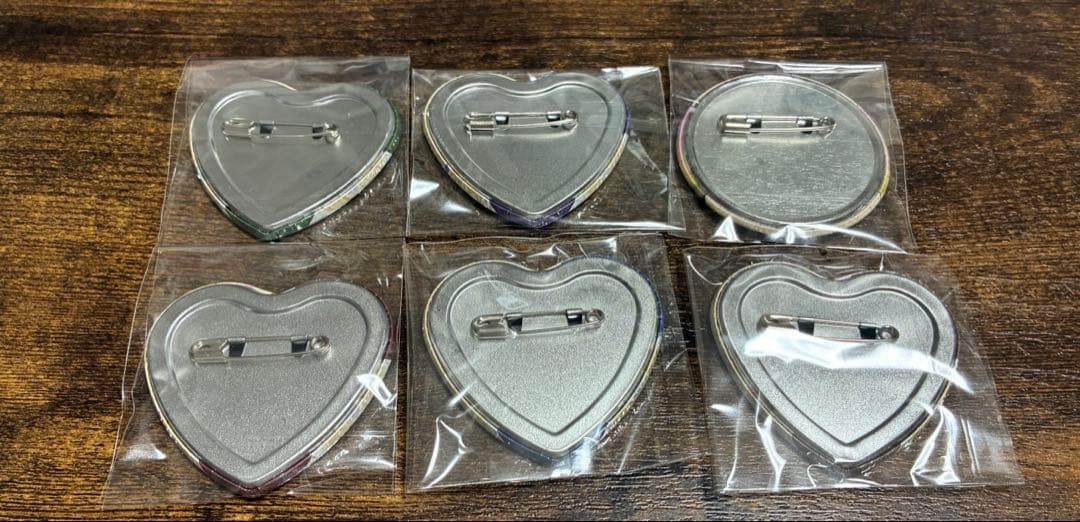 王室教師ハイネ　⭐︎ハイネ・レオンハルト・リヒト　他⭐︎ ハート　缶バッジ