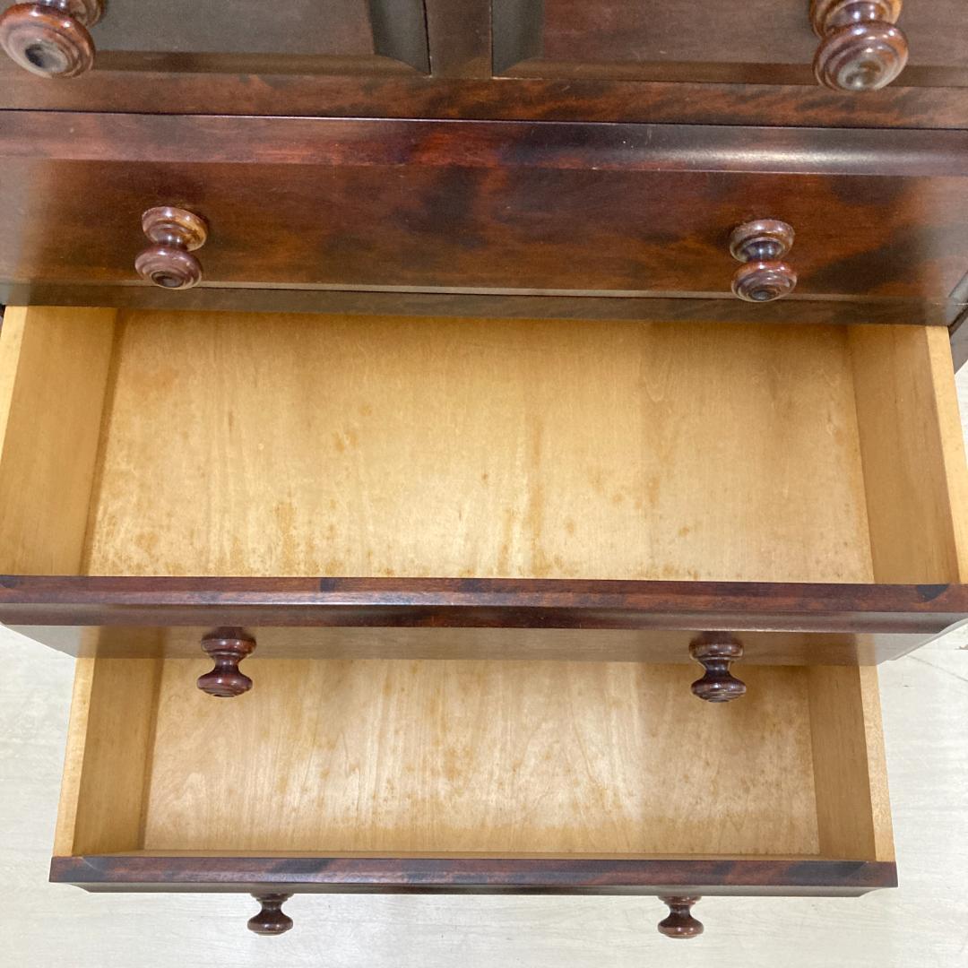 北海道民芸家具 整理箪笥 7段チェスト 樺材 収納家具 北民